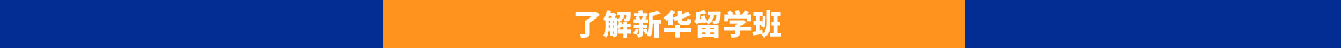 新華國(guó)際升學(xué)班